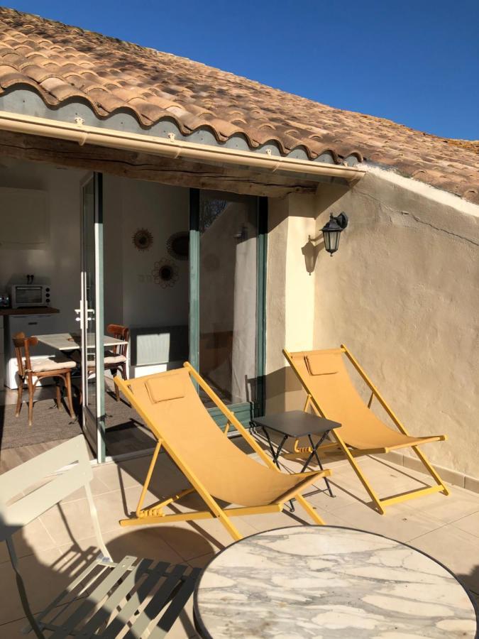 Terrasse Avec Vue Domaine Viticole Lejlighed Sallèles-dʼAude Eksteriør billede