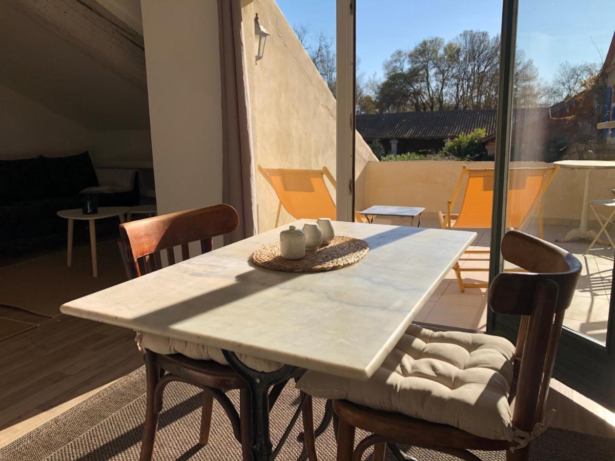 Terrasse Avec Vue Domaine Viticole Lejlighed Sallèles-dʼAude Eksteriør billede